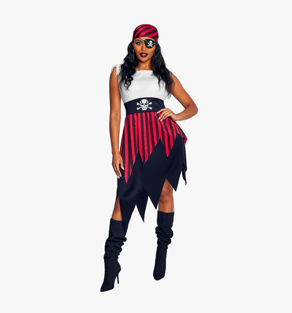 Morph Pirate Costume Women, Pirate Costume Adults, Womens Halloween Costumes Size M