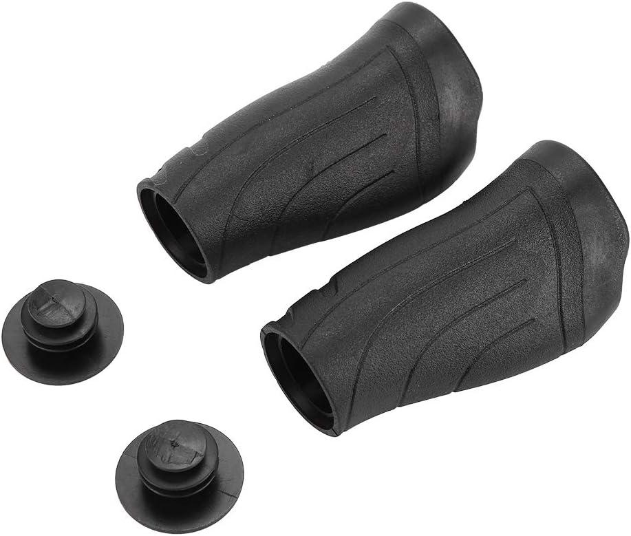 Handlebar Grips, Durable Rubber Folding Bike Grips, Bike Grips, Ergonomic Design for Outdoor Use and Daily Commute