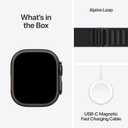 Apple Watch Ultra 3 [GPS + Cellular 49mm] Running & Multisport Smartwatch w/Rugged Titanium Case w/Black Alpine Loop - L. Satellite Communications, Advanced Health & Fitness Tracking