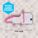 Paladone Minecraft Axolotl Light, Five Color Modes, Officially Licensed Lamp to Decorate Gaming Desk or Kids, Tweens and Gamers Room - Minecraft Gift