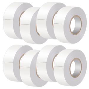 White Electrical Tape 8Rolls, 7mils x 3/4 in x 30 ft, Flame Retardant,Waterproof,Strong Adhesive, Durable, Easy-Wrap,High Temp Electrical Tape Electric Super Vinyl