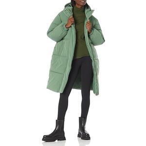 Amazon Essentials Women's Oversized Long Puffer Jacket, 3XL, Sage Green