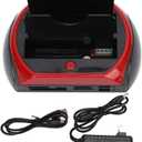 Tosuny 2.5"/3.5" HDD All in 1 HDD Hard Drive Docking Station, 2.5" / 3.5" SATA IDE HDD Docking Station, Support All 2.5/3.5" SATA & IDE Hard Disk, Compatible with USB 1.1, USB 2.0 SATA l