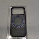 TORRAS Upgrade 360 Magnetic Stand for iPhone 17 PRO Case with Camera Control Button, Fit for MagSafe, Mil-Grade Protection, Slim Soft Edge Translucent Back for iPhone 17Pro 6.3 inch, Deep Blue