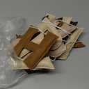 Brown Happy Birthday Banner Felt Ball Garland Pre-Strung Happy Birthday Sign for Party Backdrop Decorations Photo Prop