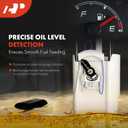 A-Premium Electric Fuel Pump Module Assembly with Pressure Sensor Compatible with Hyundai Sonata 2008-2010 L4 2.4L Gas