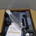 Collapsible Wagon Cart Foldable - Lightweight Portable Heavy Duty Folding Beach Wagons with Wheels - Outdoor Utility Carts for Grocery, Camping, Shopping with Large Capacity - Grey&Blue