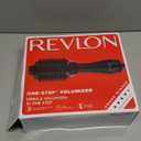 REVLON One-Step Volumizer Hair Dryer and Styler | Less Frizz, More Shine, and Less Heat Damage for Fast and Easy Salon-Style Blowouts, for All Hair Types and Lengths (Black) (1.0 VOLUMIZER)