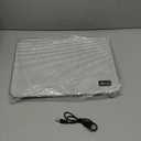 KLIM Serenity + Laptop Cooling Pad for Laptop + 11 to 15.6 inches + Perfect for Small and Medium Laptops + Stable and Sturdy Metal Grid + Silent Laptop Cooling Stand + White