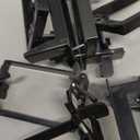 BestMounts Low Voltage Mounting Bracket 1 Gang, 12 Pack for Single Gang Wall Plate, Telephone Wires, Network Cables, HDMI, Coaxial, Speaker Cables - Low Voltage Box Cable Wall Plate Bracket, Mud Ring (Black)