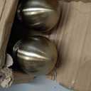 Antique Bronze Curtain Rods for Window 28-48 Inch, Curtain Rods 2 Pack, Decorative Curtain Rod with Ball Finials, 1 Inch Diameter Heavy Duty Curtain Rod, Adjustable Single Drapery Rod Antique Bronze