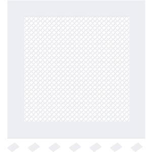 PATIKIL Air Vent Cover Grille for 20"x20" Duct Opening, Acrylic Glass (PMMA) Decorative Wall Ceiling Hole Cover Register for Home Ventilation Decor