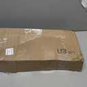 Frameless Shower Door Bottom Seal Shower Sweep with Drip Rail for 3/16 Inch Glass,36 Inch Long, Vinyl, Clear