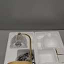 Candle Warmer Lamp with Timer and Dimmer,Electric Gold Light Gifts for Women Melt Wax Warmer Lamp with 2 Bulbs for Candle Jars House Warming New Home Decor Bedroom