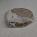 Defined Deco Woven Placemats Set of 6,12" Round Rattan Placemats,Natural Hand-Woven Water Hyacinth Placemats,Farmhouse Weave Place Mats,Rustic Braided Wicker Table Mats for Dining Table,Home,Wedding.