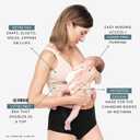 Larken Hands Free Pumping Bra for Breastfeeding | Breast Pump - Maternity Bras for Pregnancy, Pumping & Nursing Bra in One