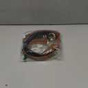 VONMELLI 2 Pack Women's Leather Belts for Jeans Dresses Fashion Gold Buckle Ladies Belt (A-black+brown)