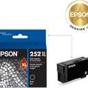 EPSON 252 DURABrite Ultra Ink High Capacity Black Cartridge (T252XL120-S) Works with WorkForce WF-3620, 3640, 7110, 7610, 7620, 7710, 7720, 7210
