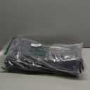 2 Pack Camping Stool, 13 Inch Compact Camping Chair Portable, Lightweight Folding Stool Seat with Side Pocket and Carry Bag for Outdoor Hiking, Fishing, Picnic, Beach and Lawn Party, Black