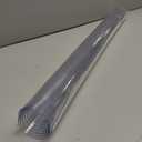 Clear Table Protector 36 x 60 Inch, 1.5mm Thick Plastic Table Cover, Waterproof PVC Clear Table Cover Protector, Desk Mat Writing Desk Pad for Desktop, Coffee & Dining Room Tabletop