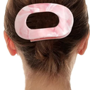 Flat Hair Claw Clips for Women,Matte Medium Hair Clips for Thick & Thin Hair- Comfortable Everyday Use for Office, Yoga, Party & Casual Styling (2PCS F) Pack of 2