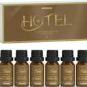 Hotel Diffuser Oils Gift Set - Hotel Essential Oils for Diffuser, Luxury Fragrance Oil Set - Inspired by 5 Star Hotels Including Hilton, Four Seasons and More Scents, Gift for Women and Men