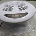 Kalolary Nail Lamp, 400W Air Nail Dryer Nail Fan Hair Dryer for Hands and Feet Nail Polish Automatic Sensor Warm Cool Breeze Use at Home and Salon(White)