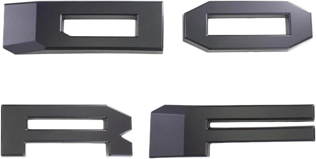 4 Letter Fit Grille Compatible for Raptor Modifying Grille T9 WILDTRAK Sport XLT Compatible for Ford Ranger 2022-2023(Black 5Pins R)