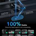 ESR for MagSafe Car Mount Charger,15W Magnetic Wireless Car Charger, for MagSafe Car Charging, Air Vent Dashboard Phone Holder Mount for iPhone Air 17 Pro Max 16 15 14 13 12, Galaxy S25, Fast Charging