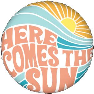Here Comes The Sun Spare Tire Covers Wheel Protector for Truck, SUV, Trailer, Camping, Rv Tire Covers 17 Inch (5)