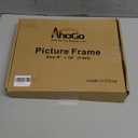 Wall Floating Frame, 8"10", Gold, 2 Set, Wall Mounting or Wall Leaning, For Photo 68, 57, 46, Classy For Mother's Day, Anniversary, Wedding, Home or Office Dcor