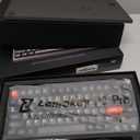 LEMOKEY P1 Pro Wireless Custom Mechanical Keyboard, Full Aluminum 2.4 GHz Bluetooth RGB Backlit 75% Layout with Hot-swappable KEYCHRON Super Brown Switch Compatible with Mac Windows Linux