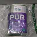 PUR 7-Cup Water Pitcher, 1 Genuine Filter, Cleaner, Great-tasting Water, Dishwasher Safe, Powerful, Faster Filtration, LockFit Cap Design - Lime