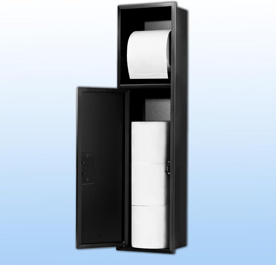 Recessed Toilet Paper Holder (Middle)