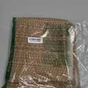MatEssenz 2x3 Textured Washable Entry Rug, Natural Woven Low-Profile Door Mat with Non-Slip TPR Backing, Brown, for Entryway, Kitchen, Laundry Room