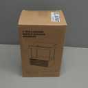 Delamu Bathroom Organizers and Storage, 2 Tier 2 Drawer Makeup Organizer Countertop, Easy to Install, Ideal for Bathroom Counter, Vanity, Ideal for Women Girls, Amber (2Drawers 1 Pack)