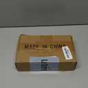 6 Pack - 8 inch White Hidden L Shelf Bracket (1/5 Inch Thicked) Iron Floating Shelf Brackets Rustic Industrial Metal Brackets for Shelf Support