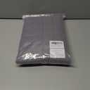 Grounding Mat Cotton Grounding Pad for Bed, Grounding Sheet Anti-Slip Mat Pad with Cotton & Silver Fiber, with 15ft Grounding Cord for Sleep for Stress Relief Sleep Improvement 23 * 35in (Gray)