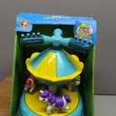 Rotating Carousel Water Sprinkler Toy, Outdoor Yard Splash Spray Toy, Summer Swimming Pool Water Play Toy for Toddler Kids