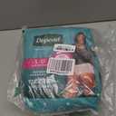 Depend Fresh Protection Adult Diapers, Incontinence & Postpartum Bladder Leak Underwear for Women, Disposable, Maximum, Large, Blush, 17 Count