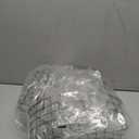 4 Pack Lazy Susan Basket Lazy Susan Organizer Bins for 18"/20" Diameter Turntable 1/4 Wedge Corner Cabinet Organizer Kitchen Organization Metal Lazy Susan with Handle for Cabinet 9 x 6.2 x4 Inch