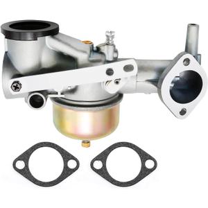 laffoonparts 491590 Carburetor Compatible with Brigs & Straton 390811 392152 Carb Replacement for Brigs & Straton 190702 190701 190705 190706-2179 191700 192700 193700 Engines with Gasket