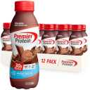 Premier Protein Shake, Chocolate, 30g Protein 1g Sugar 24 Vitamins Minerals Nutrients to Support Immune Health, 11.5 fl oz (Pack of 12) Best By: 08/12/2025