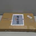 Brushed Nickel Freestanding Toilet Paper Holder with Reserve for Bathroom with Weighted Base, Modern Tissue Roll Holder Stand