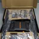 Perlegear UL Listed Full Motion TV Wall Mount for 42-90" TVs up to 132lbs, Heavy Duty TV Mount with Dual Articulating Arms, Tool-Free Smooth Tilt, Swivel, Fits 16" Studs, Max VESA 600x400mm, PGLF8