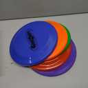 9" Plastic Flying Discs (Set of 6), Multi