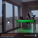 Sylvania LED Mosaic Flexible Light Expansion Kit for Starter Kit with Remote Control, Full Color, 2 2ft RGBW Strips (65483) (Indoor - Plug In - Expansion Kit)