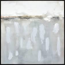 Abstact Art Framed Canvas, 37 in x 37 in