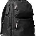 Pioneer Panda Pack (Carry-on Travel Backpack, 25 Liter Capacity, Water-Resistant, Separate 17inch Laptop Compartment) (Black)
