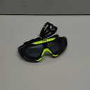 TYR Orion Swim Mask Adult Fit (One Size, Smoke/Black/Yellow)